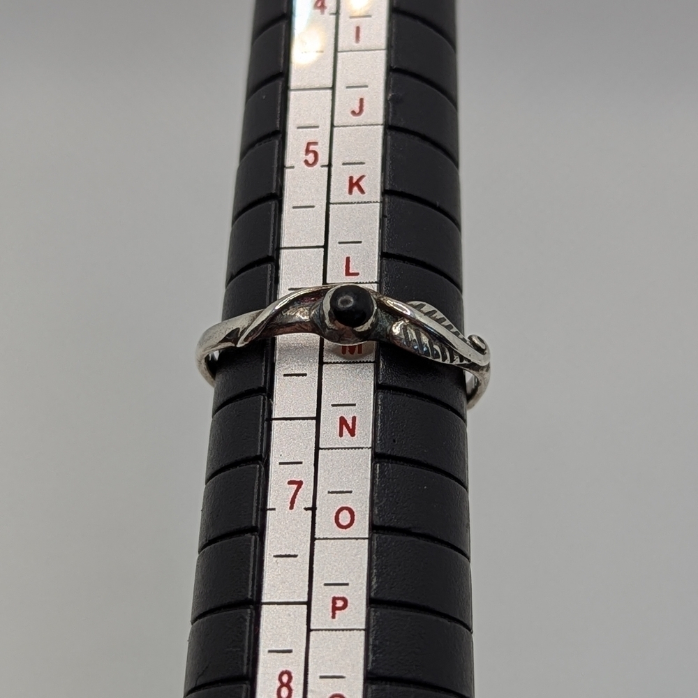 Silver Ring with Black Onyx